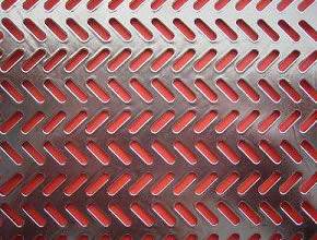 Perforated sheet in decorative slot hole pattern-3