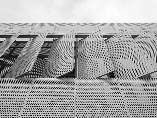 Perforated Sunshade Panels