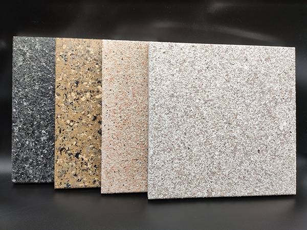 4 styles of Imitation stone aluminum veneers